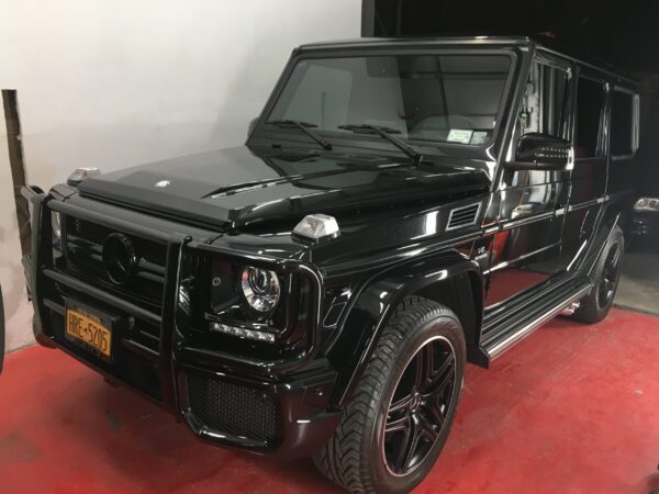 Gloss Black Mercedes G63 AMG custom build by AutoCraft NYC