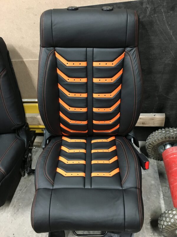 Orange Jeep Wrangler by AutoCraft NYC – photo 4