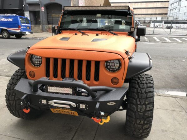 Orange Jeep Wrangler by AutoCraft NYC – photo 8