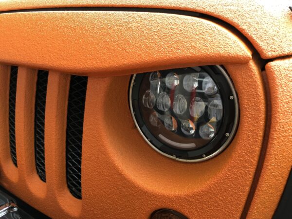 Orange Jeep Wrangler by AutoCraft NYC – photo 3