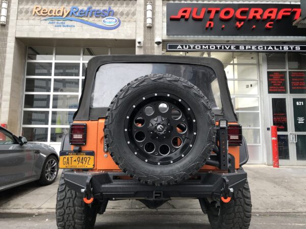 Orange Jeep Wrangler by AutoCraft NYC – photo 16