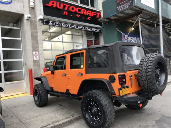 Orange Jeep Wrangler by AutoCraft NYC – photo 20