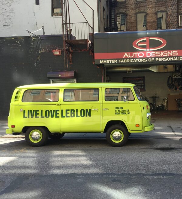 Lebon Promotional Van custom build by AutoCraft NYC