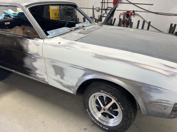 1968 Ford Mustang restoration – Paint – AutoCraft NYC