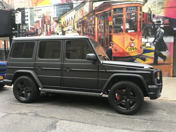 Matte Black Mercedes G63 AMG custom build by AutoCraft NYC
