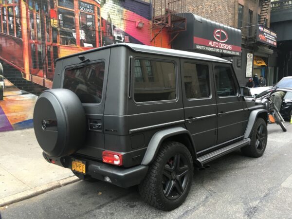 Matte Black Mercedes G63 AMG by AutoCraft NYC – photo 3