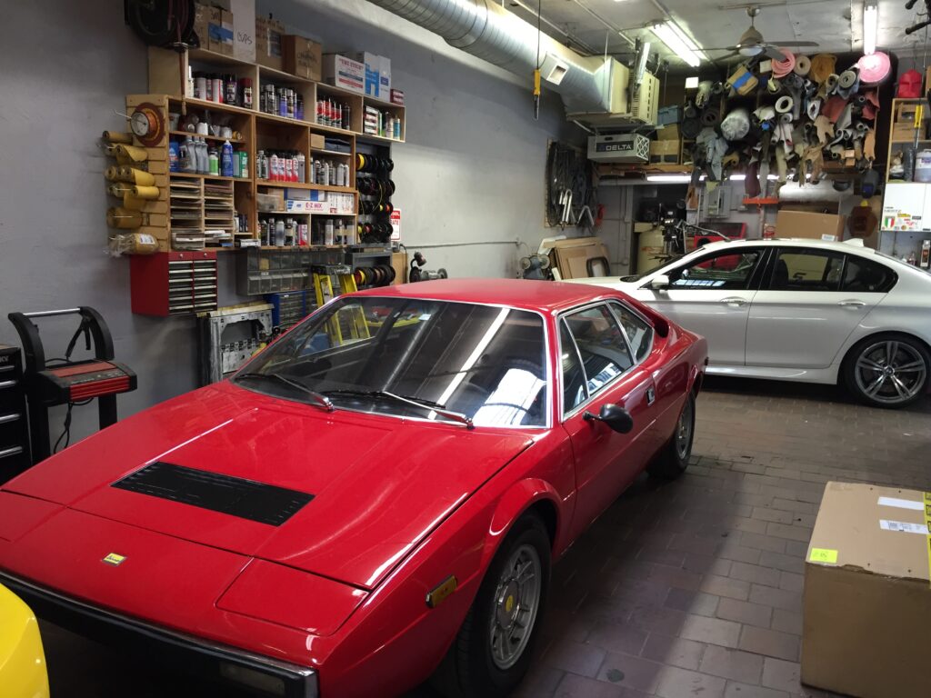 Ferrari Dino detail by AutoCraft NYC
