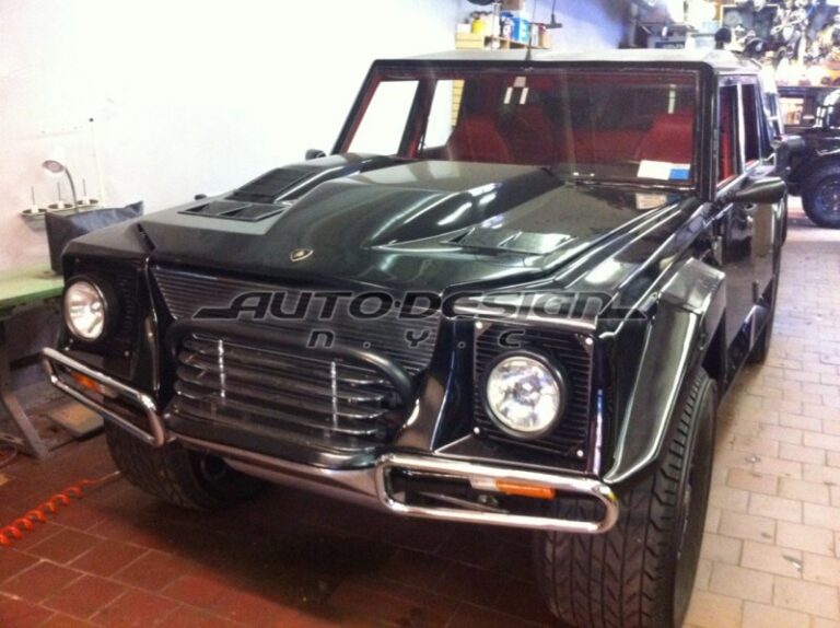 Lamborghini LM002 interior restoration